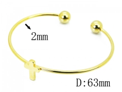 HY Wholesale 316L Stainless Steel Popular Bangle-HY58B0510KW