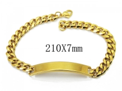 HY Wholesale 316L Stainless Steel Bracelets-HY08B0684MW