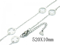HY Wholesale Stainless Steel 316L Necklaces-HY39N0549KLA
