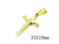 HY 316L Stainless Steel Cross Pendants-HY09P1146OA