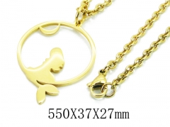 HY Wholesale Stainless Steel 316L Necklaces-HY22N0606HIW