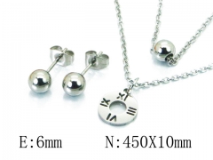 HY Wholesale 316L Stainless Steel jewelry Set-HY91S1004MZ