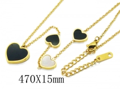 HY Wholesale Stainless Steel 316L Lover Necklaces-HY80N0370PL