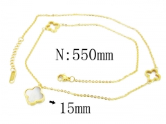 HY Wholesale Stainless Steel 316L Necklaces-HY80N0396PE