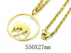 HY Wholesale Stainless Steel 316L Necklaces-HY22N0604HIR