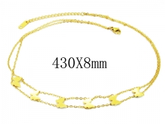 HY Stainless Steel 316L Necklaces (Animal Style)-HY80N0401PQ