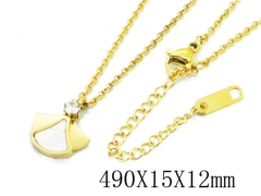 HY Wholesale Stainless Steel 316L Necklaces-HY80N0386LE