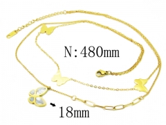 HY Stainless Steel 316L Necklaces (Animal Style)-HY80N0398HXX