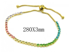 HY Wholesale stainless steel Anklet-HY21B0331HME