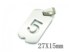 HY Wholesale 316L Stainless Steel Pendant-HY70P0726HLB