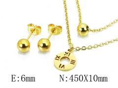 HY Wholesale 316L Stainless Steel jewelry Set-HY91S1018OF
