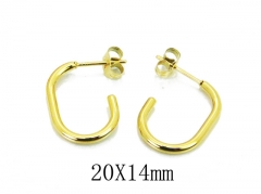 HY Wholesale Stainless Steel Earrings-HY22E0107ME