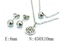 HY Wholesale 316L Stainless Steel jewelry Set-HY91S1007MV