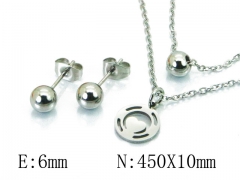 HY Wholesale 316L Stainless Steel jewelry Set-HY91S1010MY