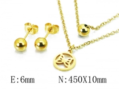 HY Wholesale 316L Stainless Steel jewelry Set-HY91S1021OD