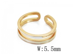 HY Wholesale 316L Stainless Steel Rings-HY32R0066NB