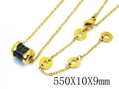 HY Wholesale Stainless Steel 316L Necklaces-HY80N0384PZ