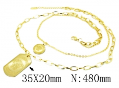 HY Wholesale Stainless Steel 316L Necklaces-HY80N0377HJD
