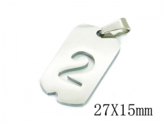 HY Wholesale 316L Stainless Steel Pendant-HY70P0723HLT