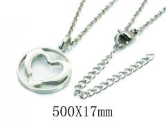 HY Wholesale Stainless Steel 316L Lover Necklaces-HY22N0610PZ