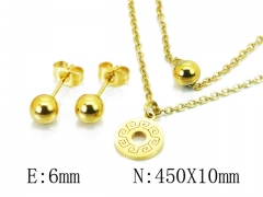 HY Wholesale 316L Stainless Steel jewelry Set-HY91S1027OV