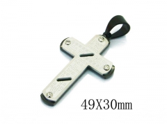 HY 316L Stainless Steel Cross Pendants-HY09P1120HHC