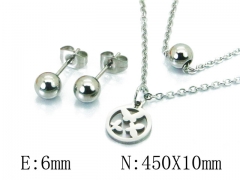 HY Wholesale 316L Stainless Steel jewelry Set-HY91S1008MB