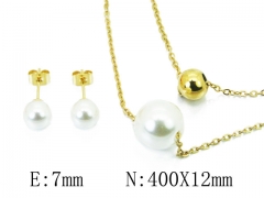 HY Stainless Steel jewelry Pearl Set-HY21S0199ML