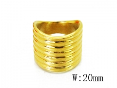 HY Wholesale 316L Stainless Steel Rings-HY15R1461HHE