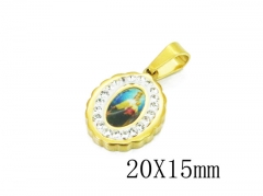 HY 316L Stainless Steel Pendant-HY12P0968KR