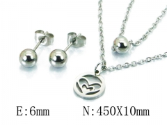 HY Wholesale 316L Stainless Steel jewelry Set-HY91S0998ME