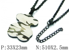 HY Stainless Steel 316L Necklaces (Bear Style)-HY90N0185HLX