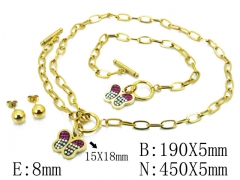 HY 316L Stainless Steel jewelry Animal Style Set-HY85S0321HNR