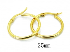 HY Wholesale Stainless Steel Hoop Earrings-HY64E0426KB