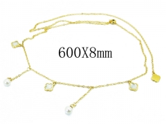 HY Wholesale Necklace (Pearl)-HY32N0204HHF