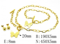 HY 316L Stainless Steel jewelry Animal Style Set-HY85S0319HLE