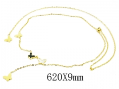 HY Stainless Steel 316L Necklaces (Animal Style)-HY32N0206PL