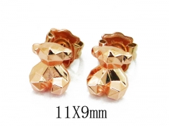 HY Wholesale Stainless Steel Bear Earrings-HY90E0272HJT