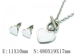 HY Wholesale 316L Stainless Steel Lover jewelry Set-HY64S1184HHS
