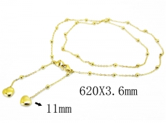 HY Wholesale Stainless Steel 316L Lover Necklaces-HY32N0211HHA