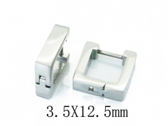 HY Stainless Steel 316L Huggie Hoop Earrings-HY05E1944PL