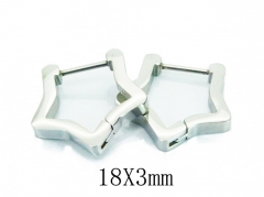 HY Stainless Steel 316L Huggie Hoop Earrings-HY05E1939PV