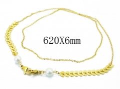 HY Wholesale Necklace (Pearl)-HY32N0213PD