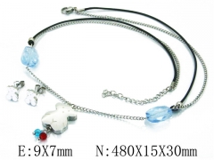 HY 316L Stainless Steel jewelry Bears Set-HY64S1170HOR