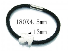 HY Stainless Steel 316L Bracelet (Bear Style)-HY90B0397HMQ