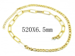 HY Wholesale Stainless Steel 316L Necklaces-HY40N1095PS
