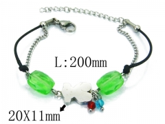 HY Stainless Steel 316L Bracelet (Bear Style)-HY64B1444HLC