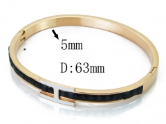 HY Wholesale 316L Stainless Steel Popular Bangle-HY19B0314IEE