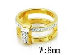 HY 316L Stainless Steel Hollow Rings-HY19R0429HHA