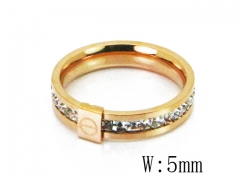 HY Wholesale 316L Stainless Steel CZ Rings-HY19R0543HEE